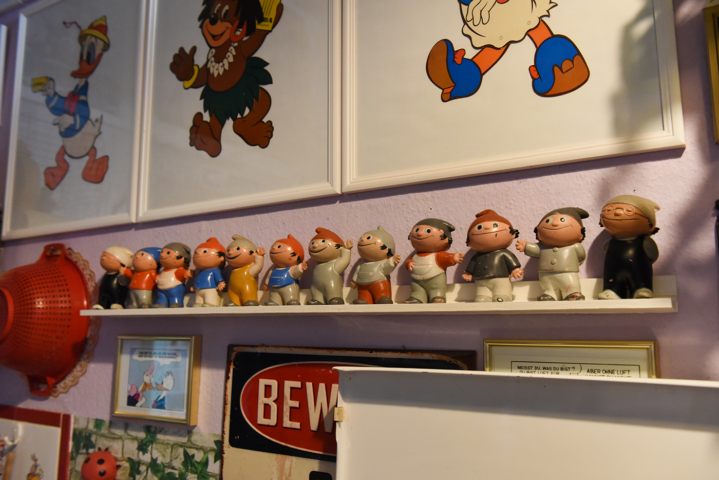 Küche mit Mainzelmännchen